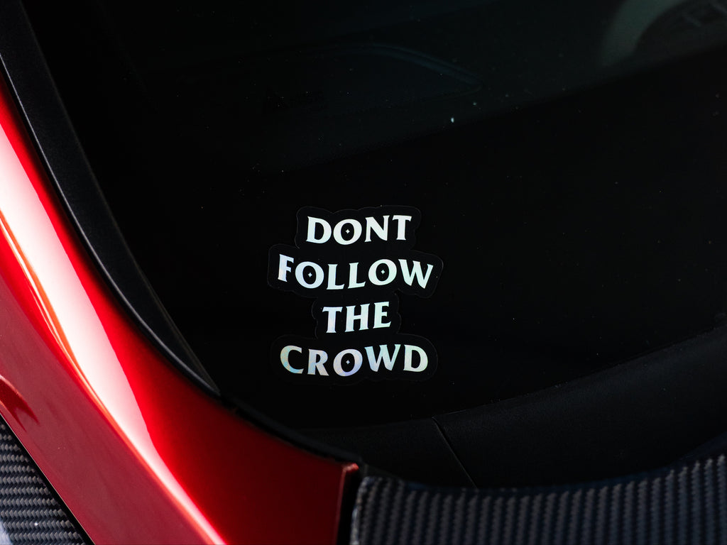 “DTFC” Holographic “Slap” Sticker