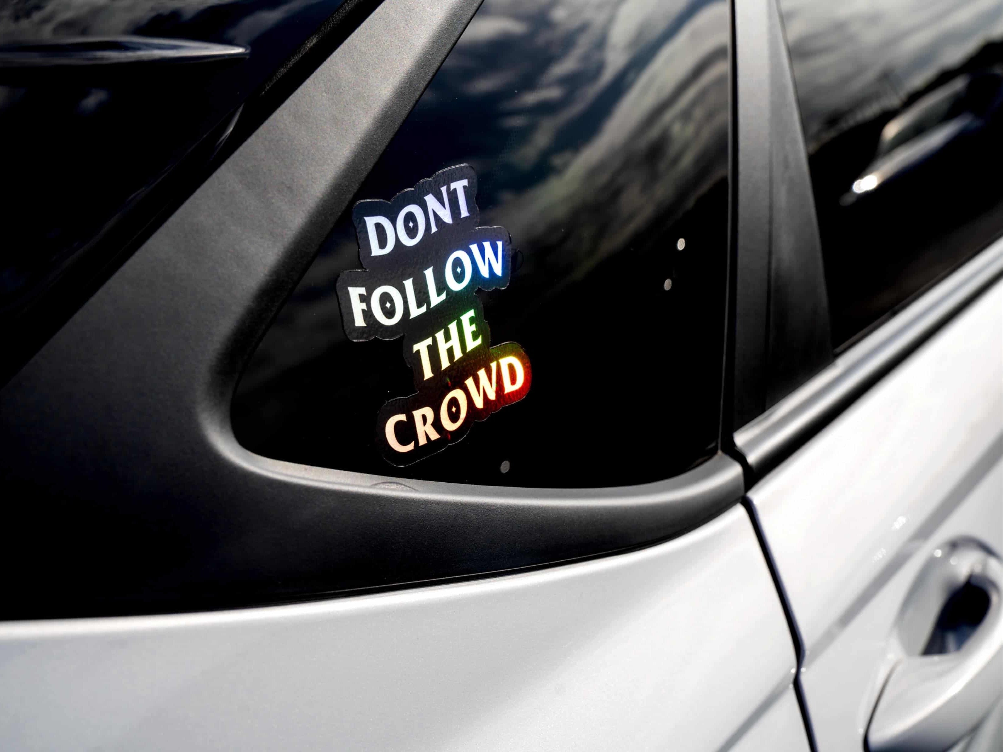 “DTFC” Holographic “Slap” Sticker